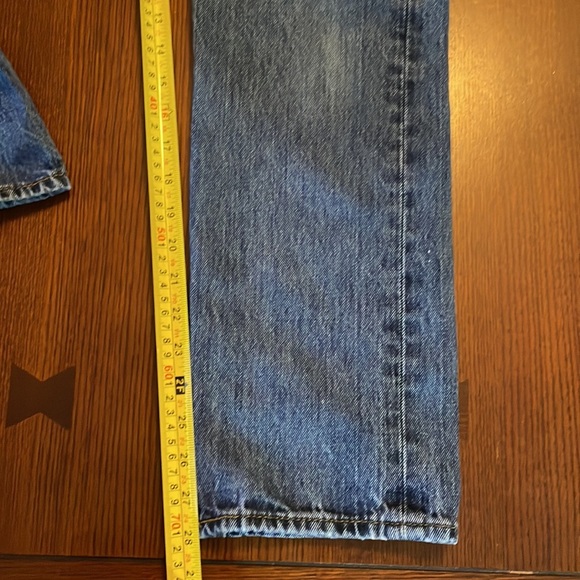 Levi’s Authentic Original 501 Button Fly Jeans Sz 30 x 30 - Picture 9 of 14